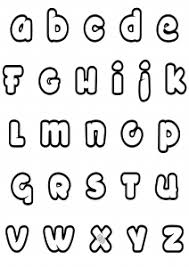 Imprime l'alphabet et les chiffres ! Coloriages Alphabet Et Lettres