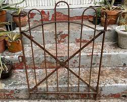 Vintage Wrought Iron Garden Gate Iron