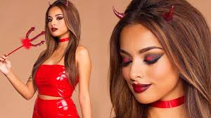 sizzlin hot devil halloween costume