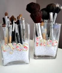 diy makeup brush holders