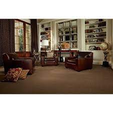 exciting living room brown carpet