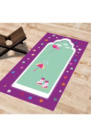eco concept prayer rug purple polyester