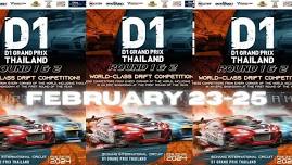 D1 Grand Prix Thailand 2024! @Chang International...