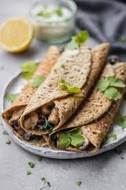 buckwheat crepes with mushrooms oh my