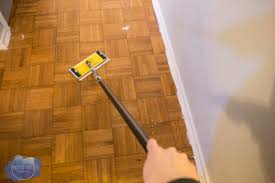 painting hardwood floor to look like