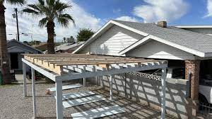 building a metal roof on my carport for