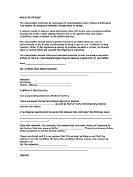 nexus letter fill out sign