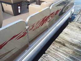 This paneling has sharp edges, use extreme caution when cutting and during installation. Replacement Pontoon Boat Fence