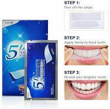14x 5d teeth whitening strips advanced