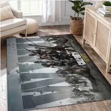 call of duty wwii gaming area rug