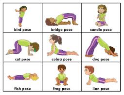 Yoga Poses Printable Posters Flashcards Coloring Pages Pocket Chart Cards