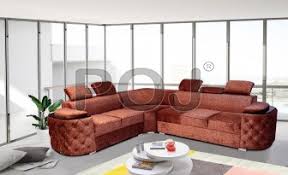 fabric corner sofas set poj furniture