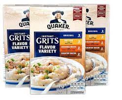 variety flavor quaker instant grits 3 9