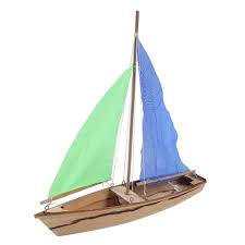 nuolux sailboat wooden boat model ship