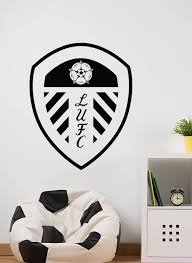 Leeds United Crest Wall Decal Sticker