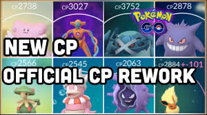 Official Cp Rework Numbers For Pokemon Go New Cp For Blissey Deoxys Metagross Gengar Lots More