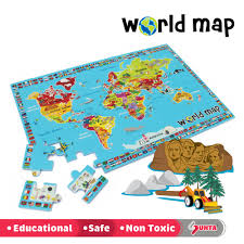 world map jigsaw puzzle kiyobaby
