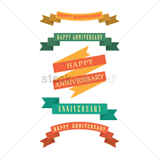 Set Of Anniversary Banners Vector Image 1812982 Stockunlimited