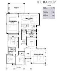Floor Plan 4 Bedroom Porch House Plans