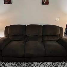 aldo manual reclining sofa mocha for