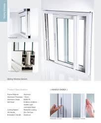 2 Sliding Window Clear Glass