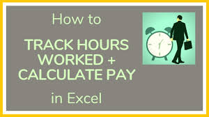 calculate pay in excel tutorial