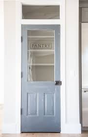 Painted Pantry Doors