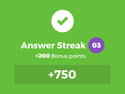 Jumble questions challenge players to place answers in the correct order rather than selecting a single correct answer. Experimenting With Answer Streaks To Help Make Learning Awesome By Dominic Macbean Inside Kahoot Medium