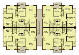 3 Bedroom 8 Unit Apartment House Plan