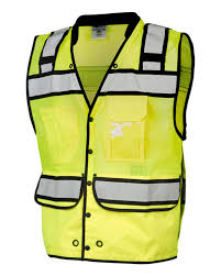 Ml Kishigo S5006 5007 High Performance Surveyors Snap Vest