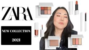 zara new makeup collection try on