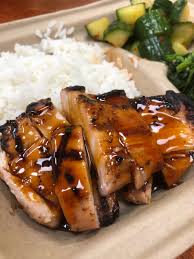 hawaiian bbq en rice food