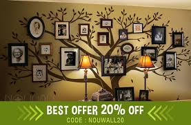 Photo Frame Family Tree Wall Decal Wall