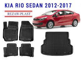 rezaw plast car mats set for kia rio