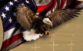 eagles birds usa flag hd wallpaper