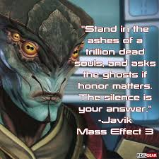 The silence is your answer.', 'traitors are the worst kind of enemy. Javik Hashtag On Twitter