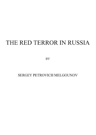 The Red Terror In Russia Paul Bogdanor