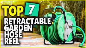 best retractable garden hose reel in