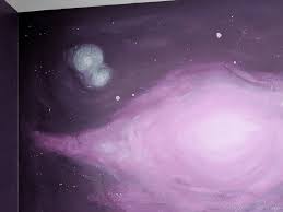 How To Paint A Diy Galaxy Wall Mural