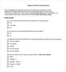 20 employee survey templates sles