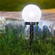 Led Solar Energy Powered Bulb Lawn Lamp