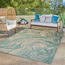 naples indoor outdoor area rug ciro ebay