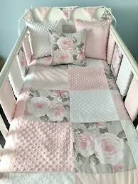 handmade baby cot bedding set patchwork