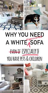 Why You Need A White Slipcovered Sofa
