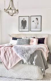 blush grey copper room decor