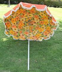 Vintage Outdoor Furniture Patio Umbrella