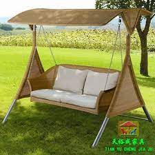 Outdoor Furniture Pe Rattan Swing