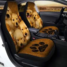 Golden Retriever Car Seat Covers Custom