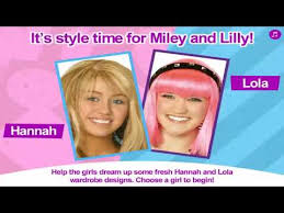 hannah montana miley and lilly s