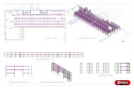 warehouse autocad drawing plans
